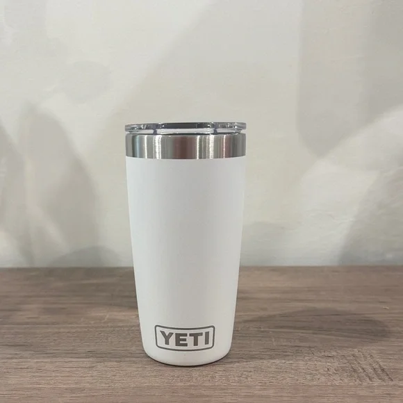YETI Insulated Stainless Steel White 10oz Tumbler - Picture 2 of 8